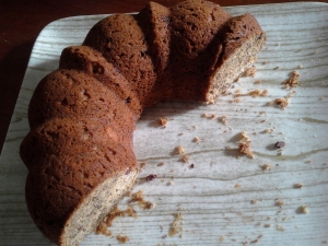 there's rye whiskey in my banana bread!