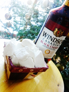 cherry whisky meet other marshmallow ingredients!